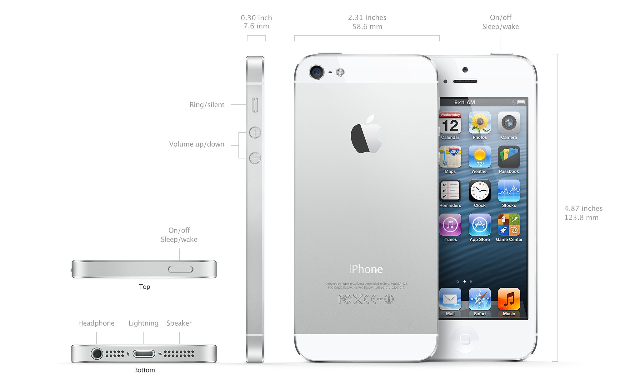 iPhone5 White